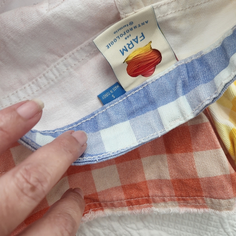Farm rio  Yellow and Orange Women's Shorts - Picture 4 of 9